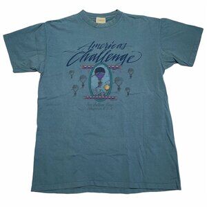 Vintage 90s 1995 Gas Balloon Race Single Stitch Graphic Tee